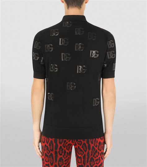 dolce gabbana men's polo shirt|dolce and gabbana shirt price.